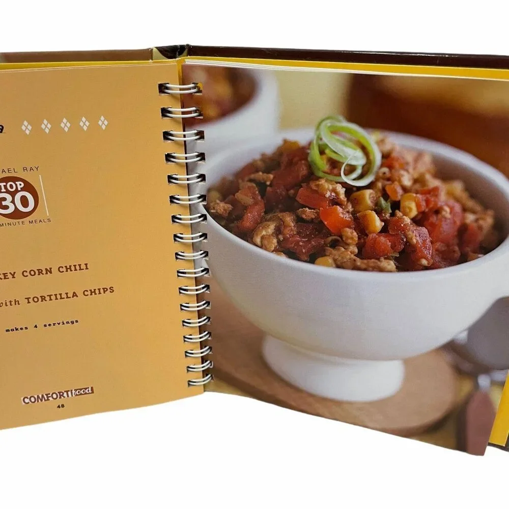 Rachael Ray Cookbook‎ Top 30 30-Minute Meals Comfort Food Spiral Bound